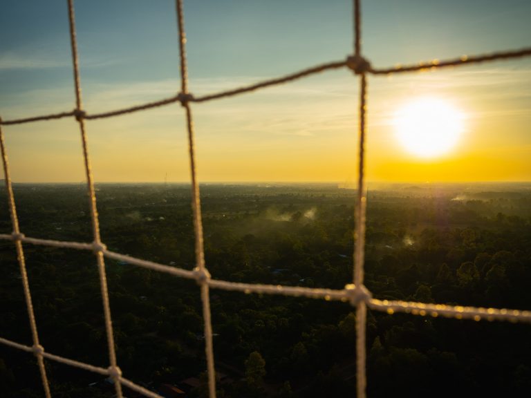 AngkorWat-balloon-sunset