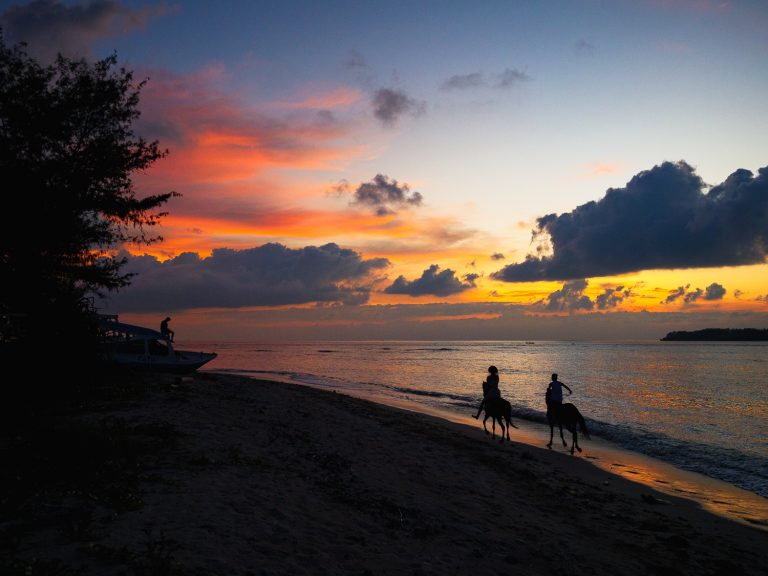 GiliAir-horses-in-sunset